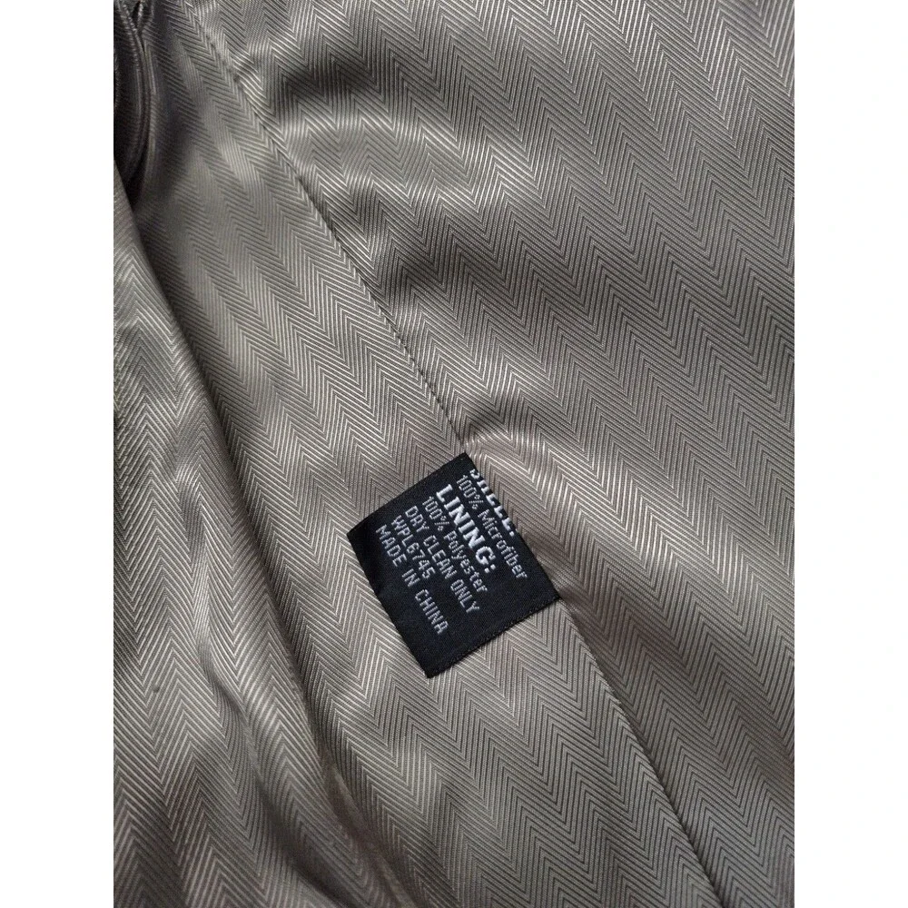 Jean Paul Germain Sport Coat LONDON Blazer Mens 38R Beige Microfiber